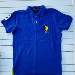 U.S. Polo Assn. Royal Blue Small Mens Polo